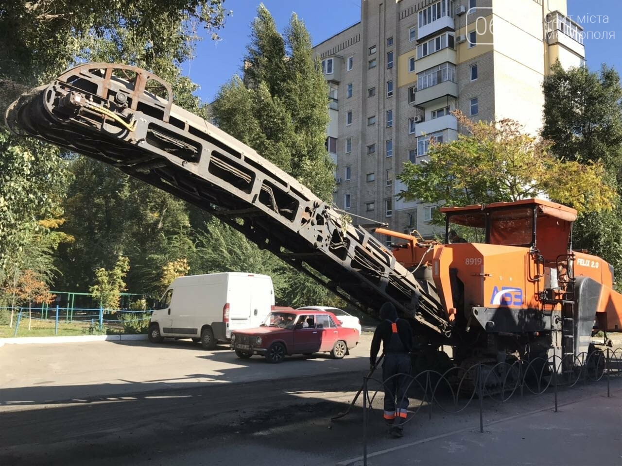 В Запорожской области ремонт местной дороги обошелся в 2 миллиона гривен