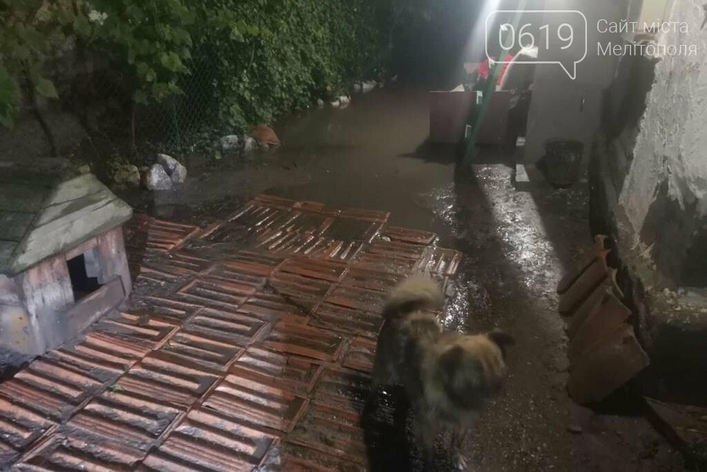 В Мелитополе спасатели продолжают ликвидировать последствия непогоды, фото-2