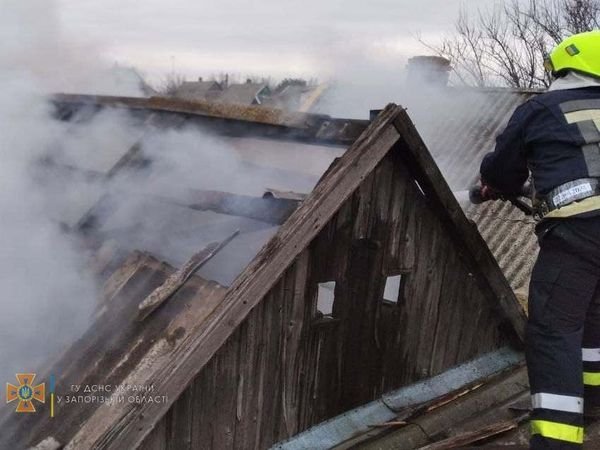 В Мелитопольском районе в пожаре погиб пенсионер