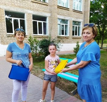 Детям воинов погибших в АТО накануне учебного года вручили подарки Детям воинов погибших в АТО накануне учебного года вручили подарки, Виктор Першин