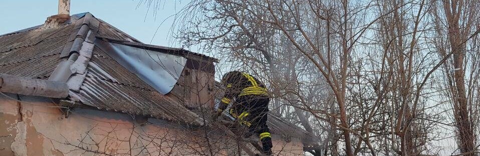 В Мелитопольском районе на территории Веселовской ОТГ произошел пожар в жилом доме