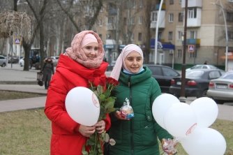 Сегодня в Мелитополе отмечали день хиджаба Сегодня в Мелитополе отмечали день хиджаба, Виктор Першин